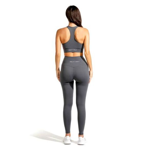 Squat Wolf Athletic | Hera Performance Grey Sports Bra Size Large New with Tag - Picture 5 of 9